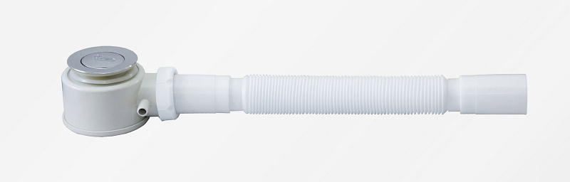 Leeresztő szelep szifonnal, bűzelzárós, taposós